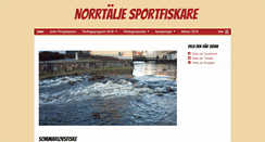 Desktop Screenshot of norrtaljesportfiskeklubb.se